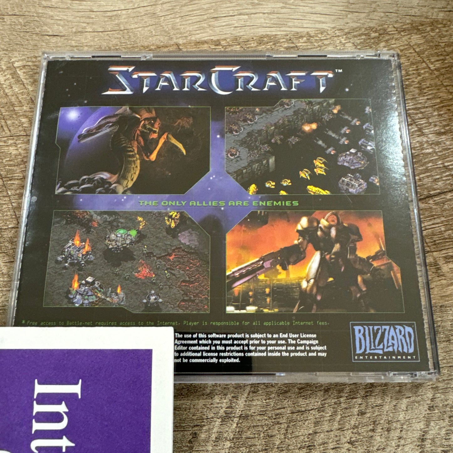 StarCraft Collectors Special Edition Zerg Cover 1997 Big Box PC Game CIB