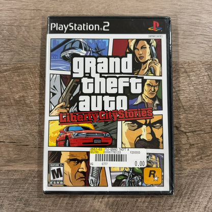 Grand Theft Auto Liberty City Stories (Playstation 2, PS2 2006) Brand New🔥