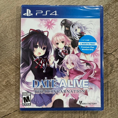 DATE A LIVE RIO Reincarnation (Sony Playstation 4, PS4 2019) Brand New & Sealed!