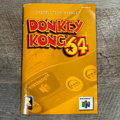 Donkey Kong 64 (Nintendo 64, N64 1999) CIB W/ CLEAN Exp. Pak, Cart, Box & MORE!