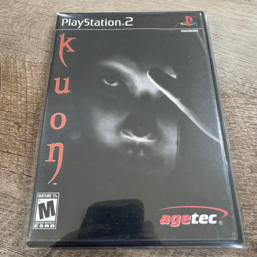 Kuon (Sony PlayStation 2, PS2 2004)🔥NEAR MINT DISC & Clean Art & Case! WOW!🔥