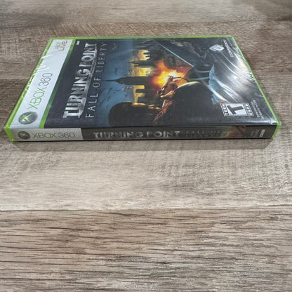 Turning Point Fall Of Liberty (Microsoft Xbox 360, 2008)🔥 Brand New & Sealed!🧽