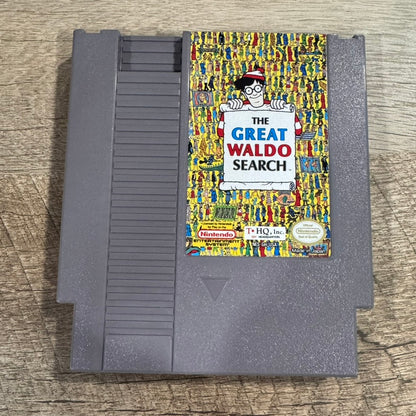 The Great Waldo Search (Nintendo Entertainment System, NES 1992) CIB & MINTY!