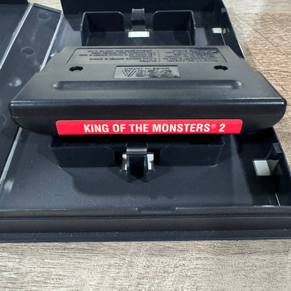 King of the Monsters 2 (Sega Genesis, 1994) With Clean Art, Case & Cart!