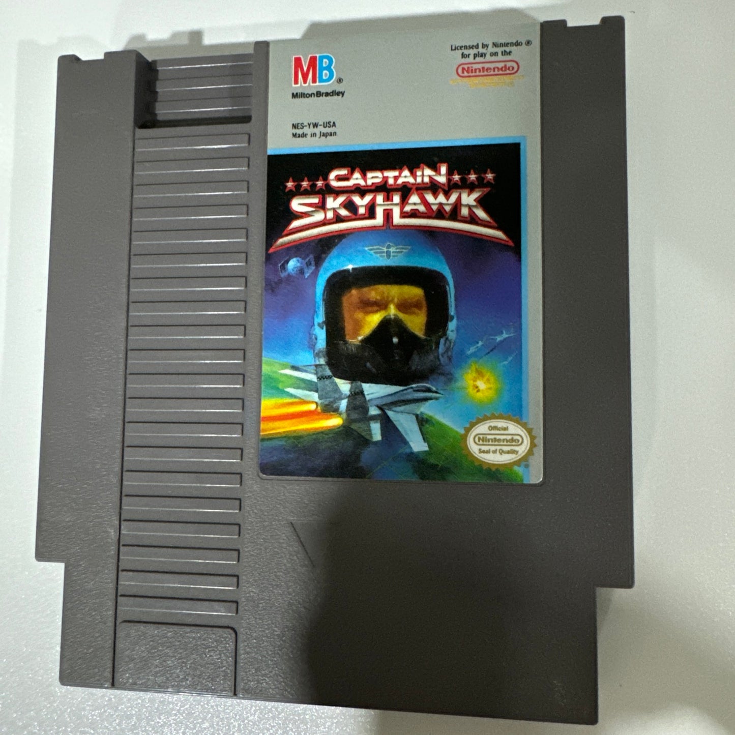 Captain Skyhawk (Nintendo Entertainment System, 1989) Clean Cartridge