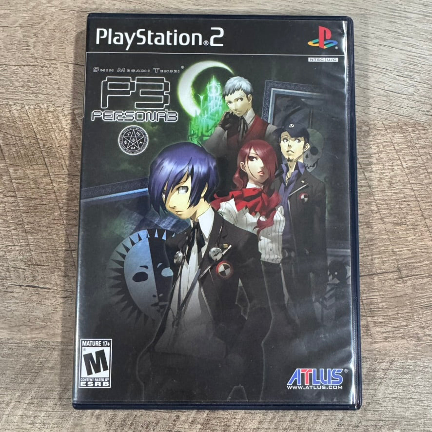 Shin Megami Tensei: Persona 3 [Limited Edition] (PlayStation 2, 2007) CIB & VGC!