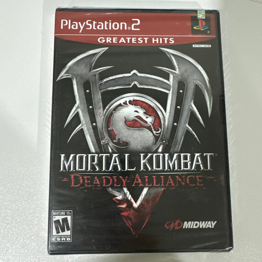 Mortal Kombat: Deadly Alliance (Sony PlayStation 2, 2002) MINT FACTORY SEAL