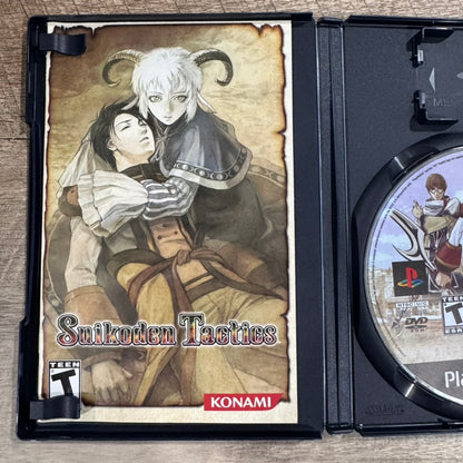 Suikoden Tactics (Sony PlayStation 2, PS2 2005) CIB & CLEAN MINUS SOUNDTRACK