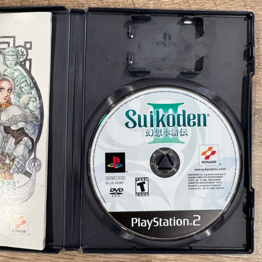 Suikoden III 3 (PlayStation 2, PS2, 2002) MINTY CIB W/ Registration Card!