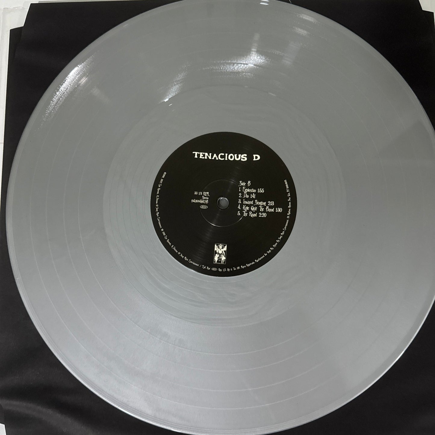 Tenacious D - Self Titled SILVER Vinyl 2xLP x/3,000 VMP