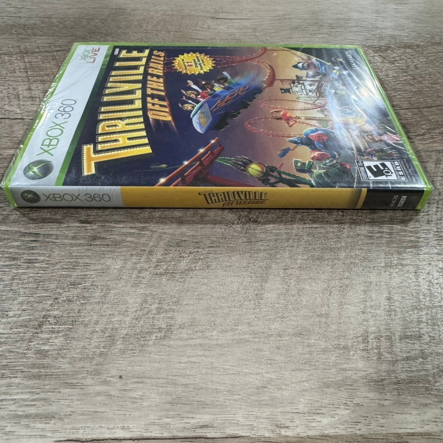 Thrillville: Off the Rails (Microsoft Xbox 360, 2006) Clean & Factory Sealed!