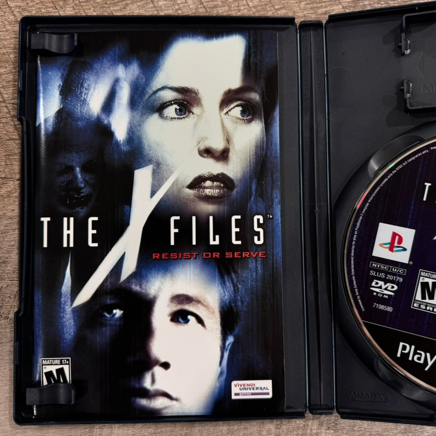 X-Files: Resist or Serve (Sony PlayStation 2, PS2 2004) CIB Clean Copy! 📸