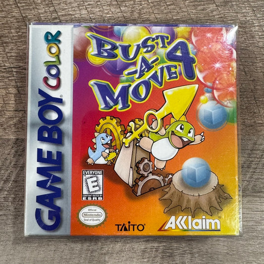 Bust-A-Move 4 (Nintendo Game Boy Color, GBC 1998) CIB W/ Manual & Nice Copy!