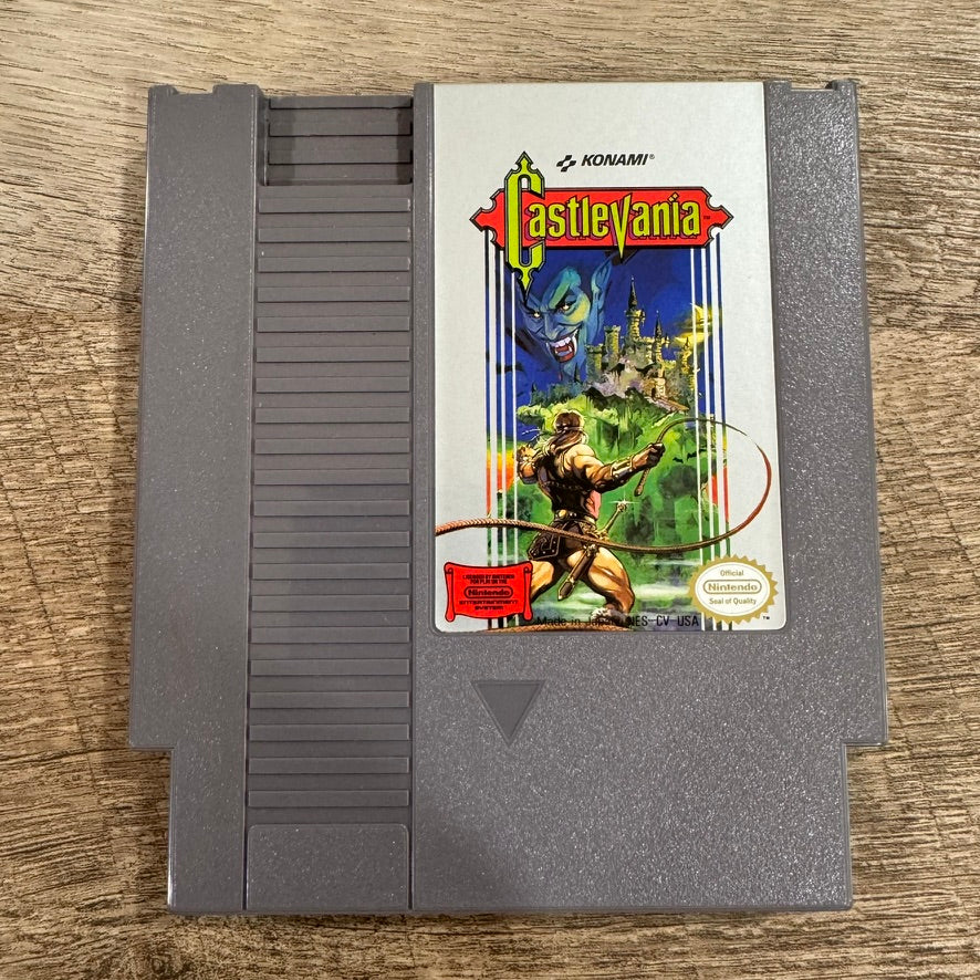 Castlevania (Nintendo Entertainment System, NES 1987) In NICE Box W/ Manual+