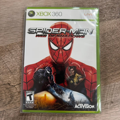 Spider-Man: Web of Shadows (Microsoft Xbox 360, 2008) Brand New & CLEAN Seal!🦭