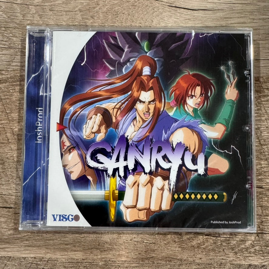 Ganryu (Sega Dreamcast) RegionFree! JoshProd/PixelHeart Visco Beautiful Seal!🦭