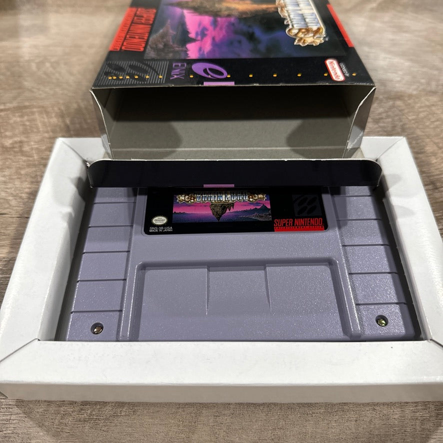 Brain Lord (Super Nintendo SNES, 1994) CIB Complete Beautiful Copy & Authentic!