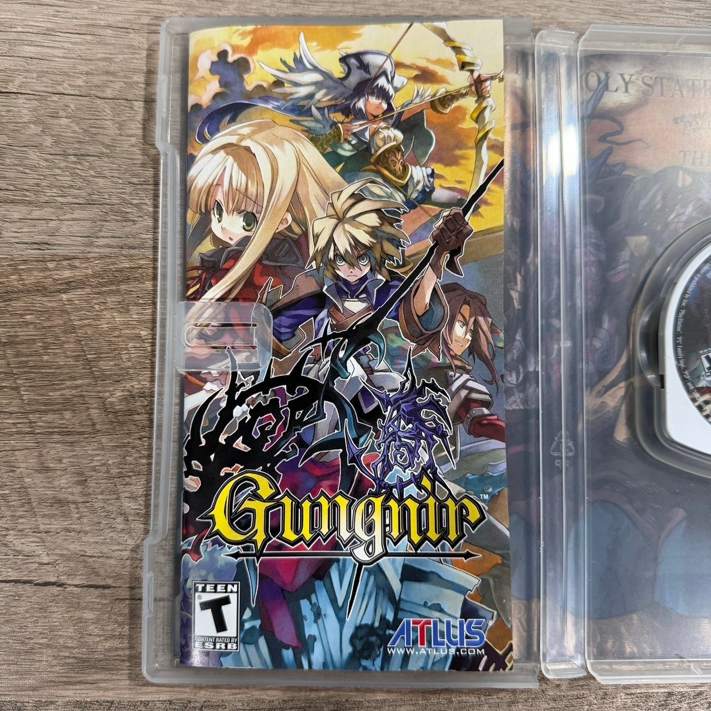 Gungnir (Sony PlayStation Portable, PSP 2012) CIB & Insanely Clean!