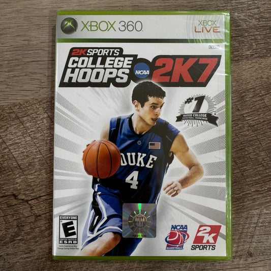 2K Sports College Hoops NCAA 2K7 (Microsoft Xbox 360, 2006) Brand New & Sealed!