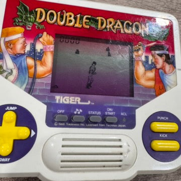 Double Dragon - Tiger Electronics (Handheld, 1988) Tested & Working! CLEAN!