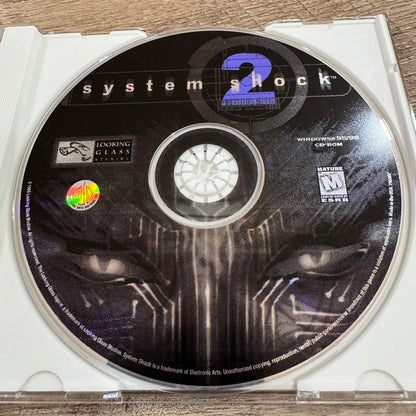 System Shock 2 (PC, 1999) Vintage Mature Role Playing Video Game Clean🔥Disc!🔥