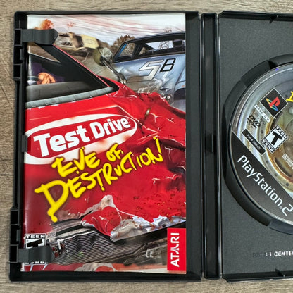 Test Drive: Eve of Destruction (Sony PlayStation 2, PS2) Complete & Clean!