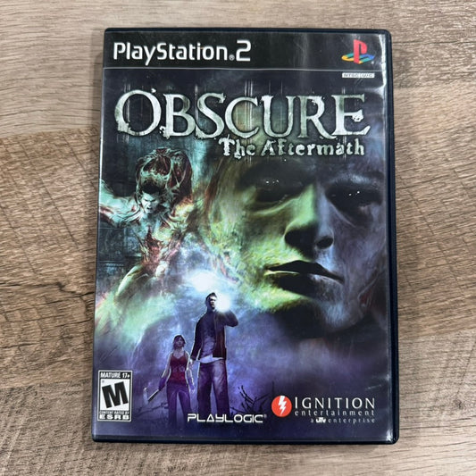 Obscure: The Aftermath (Sony PlayStation 2, PS2 2008) Complete W/ Manual NM!