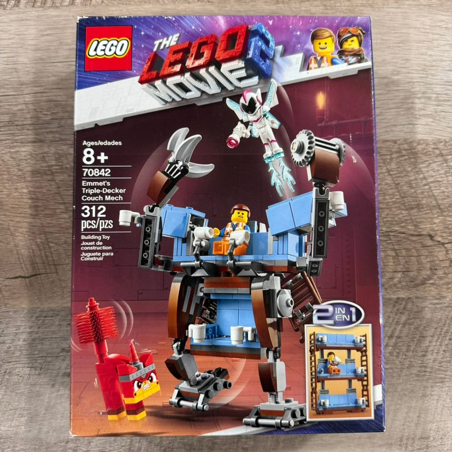 LEGO The LEGO Movie 2: Emmet's Triple-Decker Couch Mech (70842) Building Set New