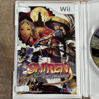 Shiren The Wanderer (Nintendo Wii, 2010) CIB & Insanely Clean Disc & Manual!