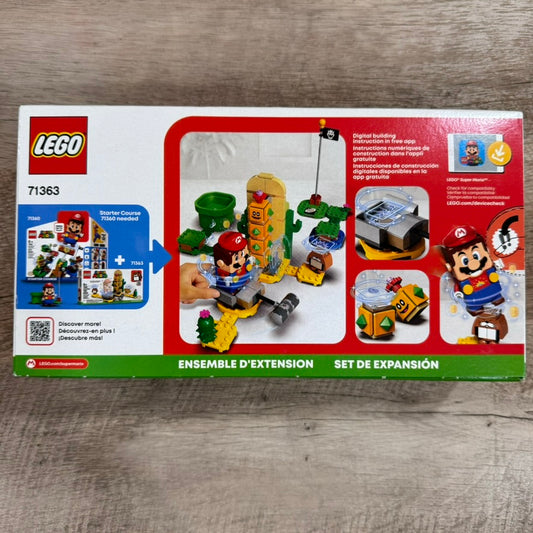 Lego Super Mario 71363 Desert Pokey Expansion Set Brand New & Sealed!