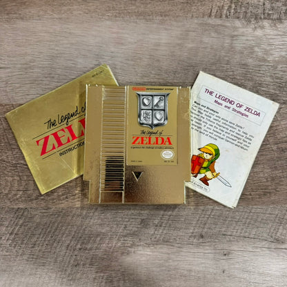 Legend of Zelda Nintendo NES Complete CIB Box Manual Game Oval Seal Rare 1989 🔥