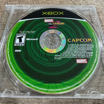 Marvel Vs. Capcom 2 (Microsoft Xbox, 2003) DISC ONLY! Good Condition & Clean!