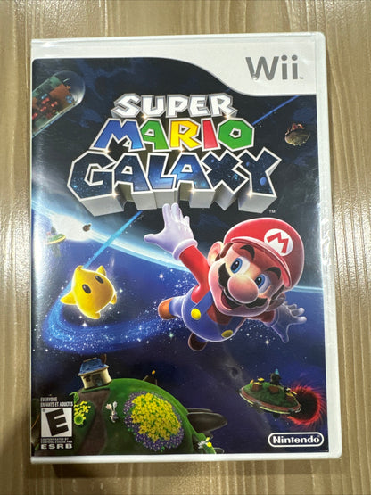 Super Mario Galaxy (Nintendo Wii, 2007) BRAND NEW SEALED