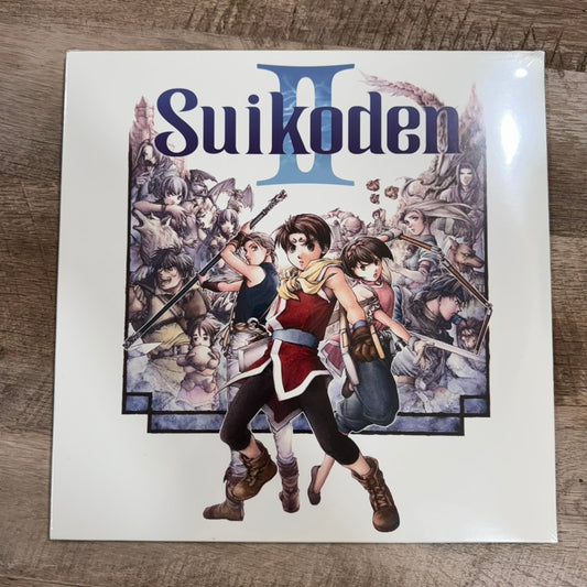 Konami Suikoden II Video Game Soundtrack Vinyl Blue Color Variant Nintendo