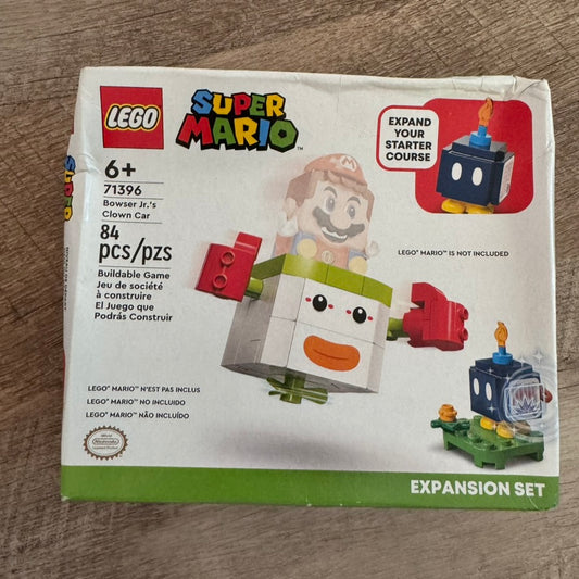 Lego Super Mario 71396 Bowser JR.'S Clown Car - Damaged Box - Factory Sealed