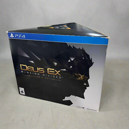 Deus Ex Mankind Divided Collector's Edition (Sony Playstation 4, PS4) CIB & VG+