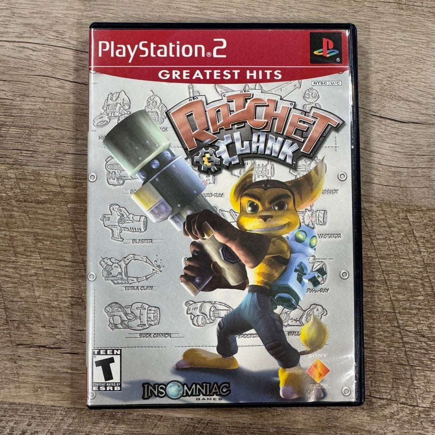 Ratchet & Clank (GH) (Sony PlayStation 2, PS2 2002) CIB & Clean 📸