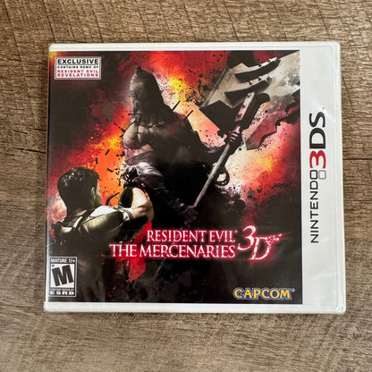 Resident Evil: The Mercenaries 3D (Nintendo 3DS, 2011) Factory Sealed & Mint!