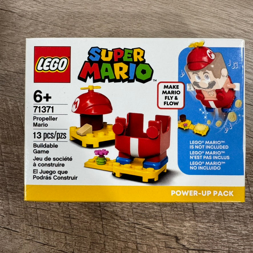 Lego Super Mario 71371 Propeller Mario Power-Up Pack Sealed Rare & Retired!