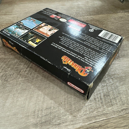 DISNEY'S PINOCCHIO (SNES Super NES Nintendo) Complete CIB