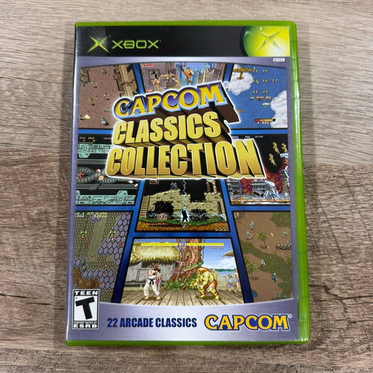 Capcom Classics Collection (Microsoft Xbox, 2005) CIB Complete W/ Manual & VGC!