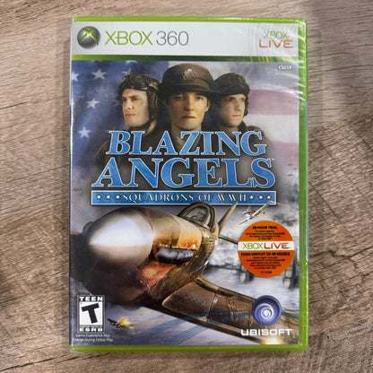 Blazing Angels Squadrons of WWII (Microsoft Xbox 360, 2006) Brand New & Sealed!