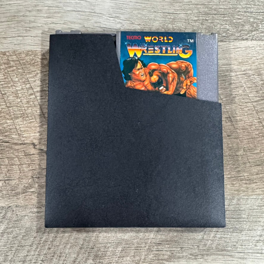 Tecmo World Wrestling (Nintendo NES, 1990) W/ Box Still In Plastic & Minty Cart!