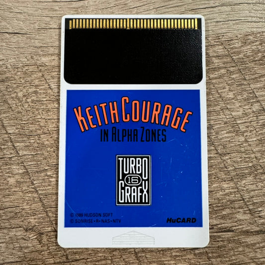 Keith Courage in Alpha Zones (TurboGrafx-16, 1989) 🔥HuCARD Card Only!