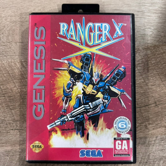 Ranger X (Sega Genesis, 1993) (CIB)