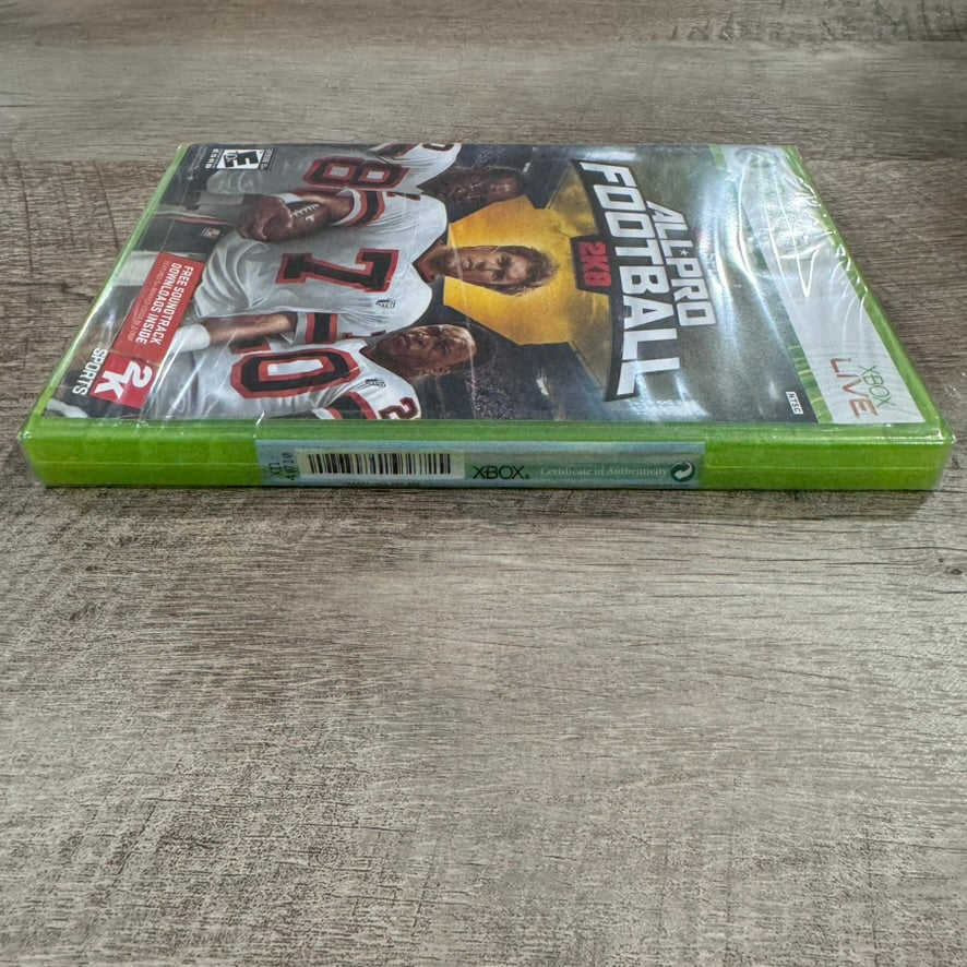 All-Pro Football 2K8 (Microsoft Xbox 360, 2007) Brand New & Factory Sealed!