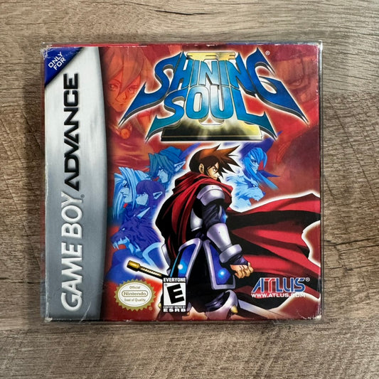 Shining Soul II (Nintendo Game Boy Advance, GBA 2004) CIB W/ Reg Card! CLEAN!