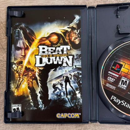 Beat Down Fists of Vengeance (Sony PlayStation 2, 2005) Near Mint CIB Copy! 🤩