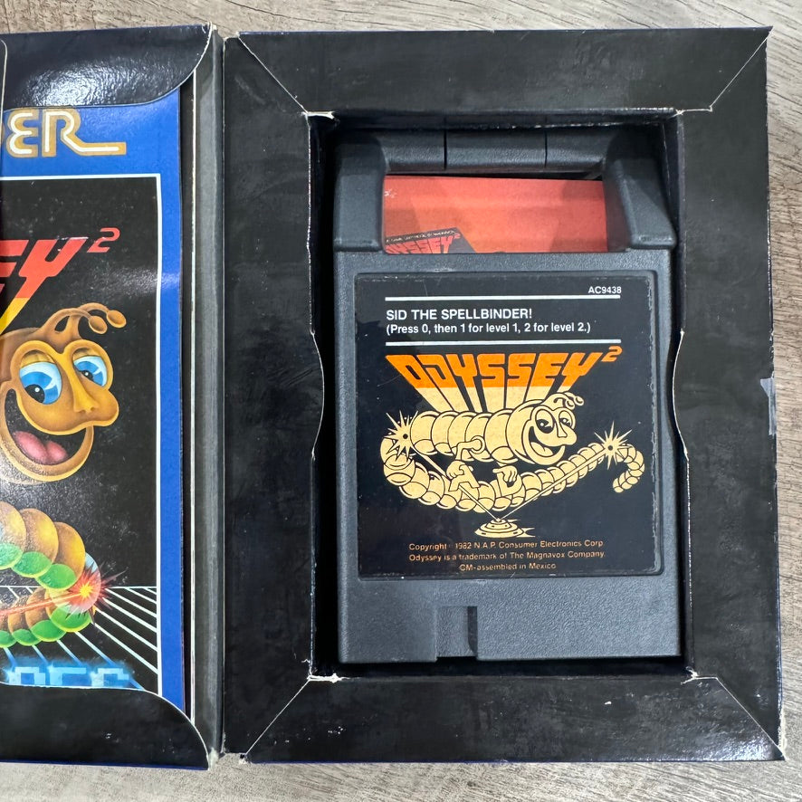 Sid the Spellbinder (Magnavox Odyssey 2, 1982) CIB+ & AMAZING Condition!