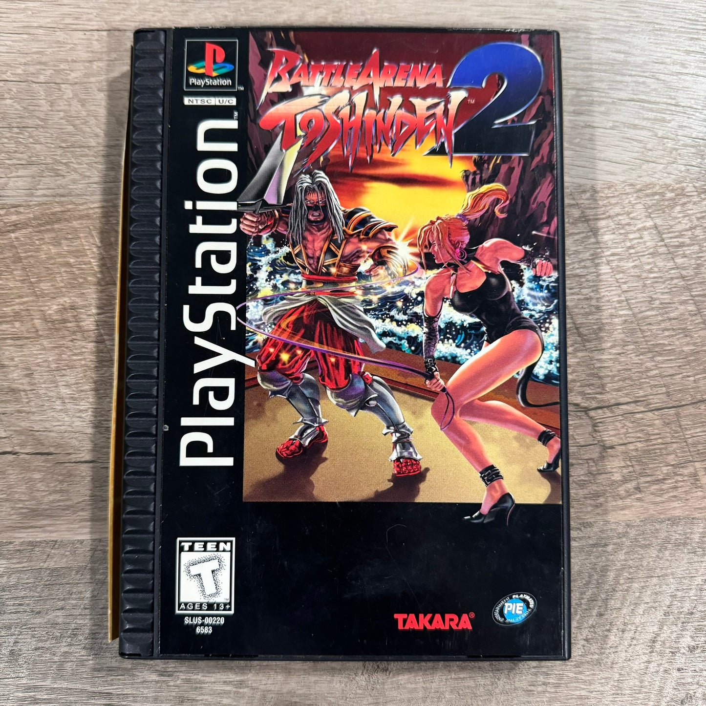 Battle Arena Toshinden 2 (PlayStation 1, 1996)  Long box CIB & Reg Card READ!